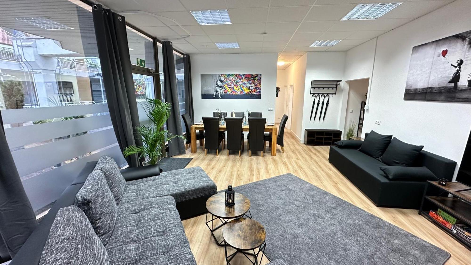 Loft - Sauna - 4 Schlafzimmer - 2 Baeder - Stadtmitte - 2 Parkplaetze Speyer